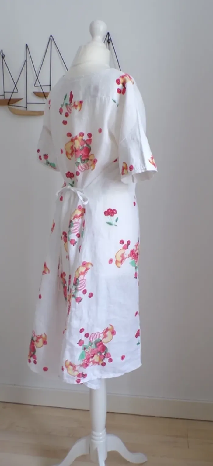 Robe lin_motifs été Talia Benson - photo numéro 11
