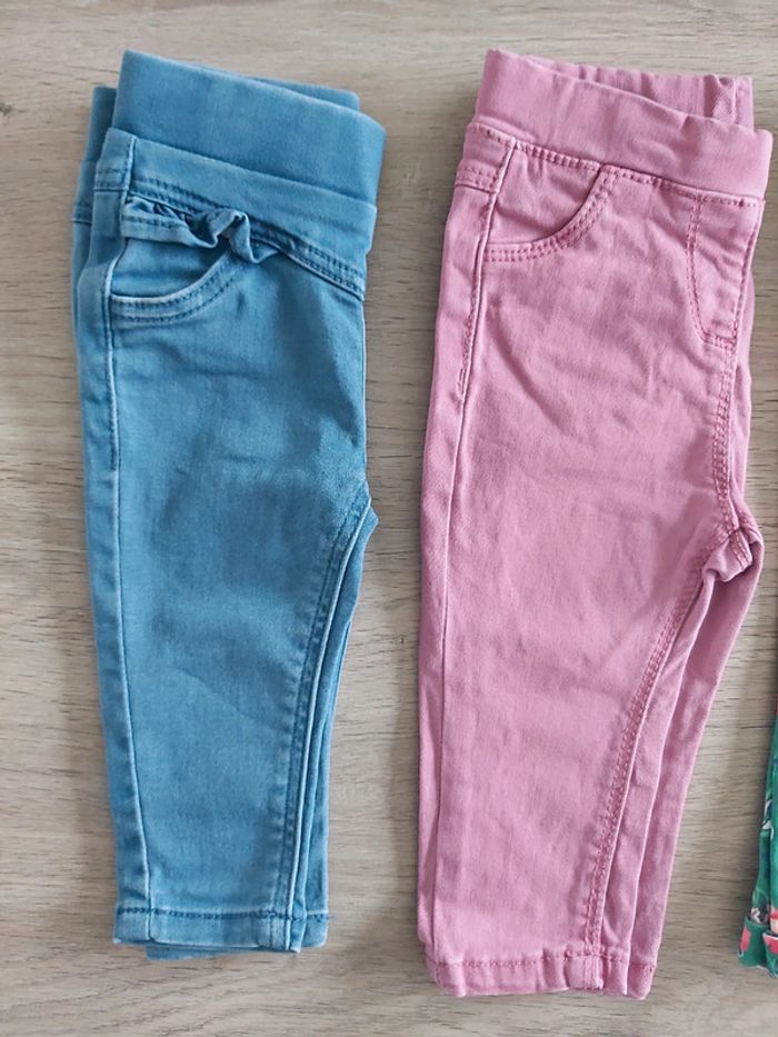 Pantalons fille 6 mois TAO - photo numéro 3