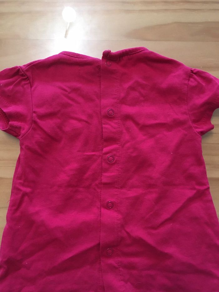 T shirt rose fushia - photo numéro 3