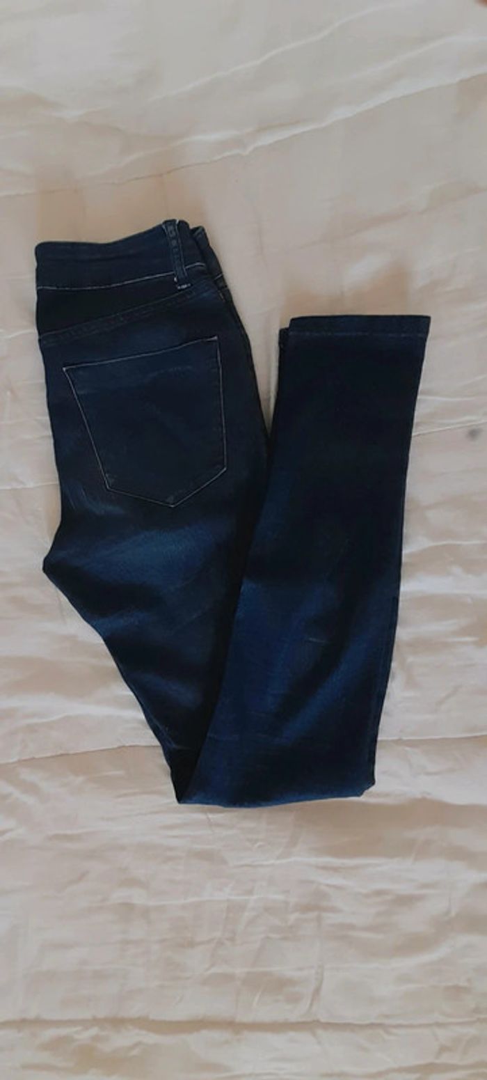 Jean skinny bleu kiabi