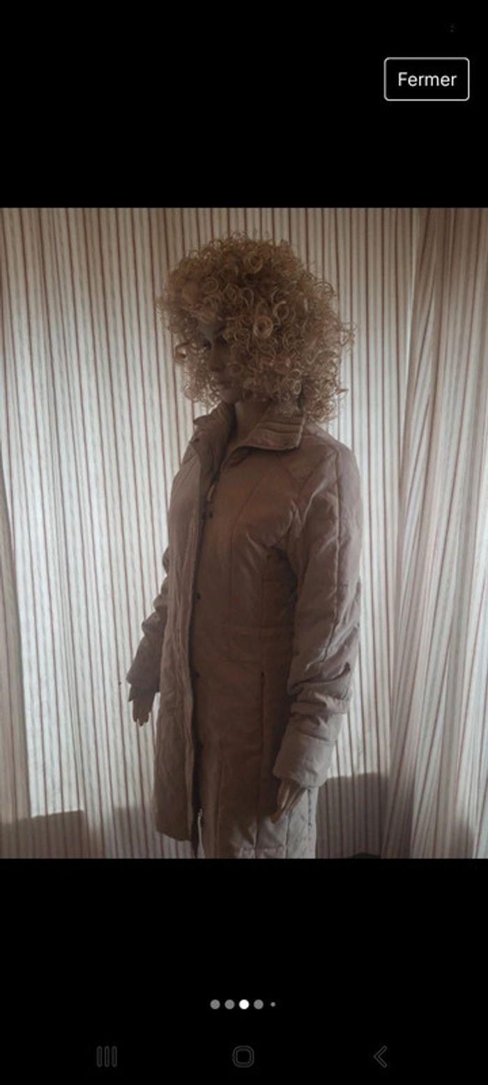 Manteau doudounne Beige Esprit fr L - photo numéro 3