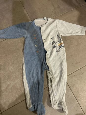 Pyjama velours 18 mois