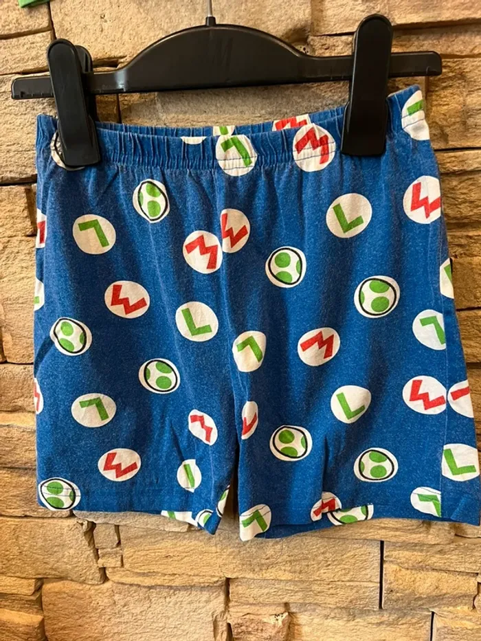 Pyjashort Super Mario taille 5-6 ans - photo numéro 3
