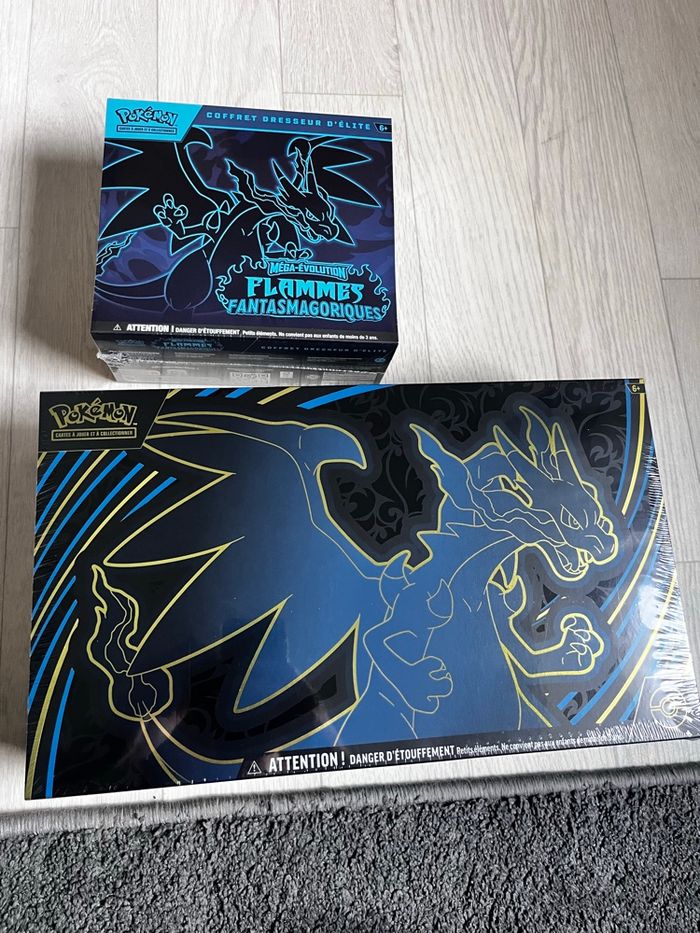 Etb + Upc Pokémon scellé Me02 flammes fantasmagoriques - photo numéro 6