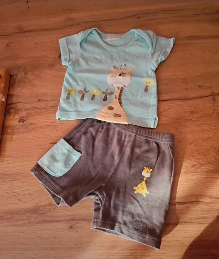 Ensemble bébé garçon 3 mois été