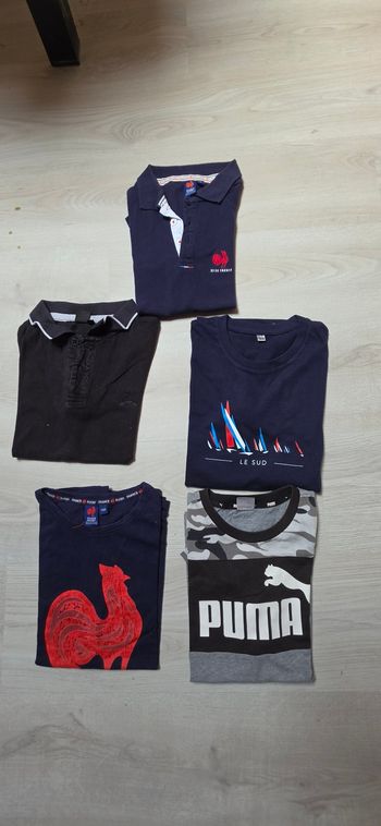 Lot tee shirt garçon
