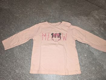 T-shirt à manches longues fille 3 ans