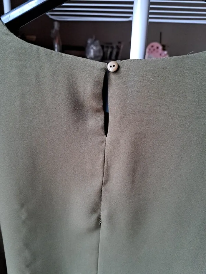 Blouse kaki ML taille M - photo numéro 8