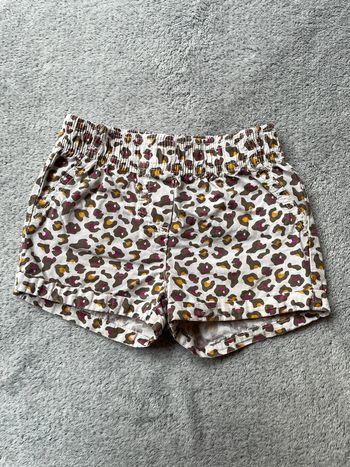 Short motif léopard, 3 ans