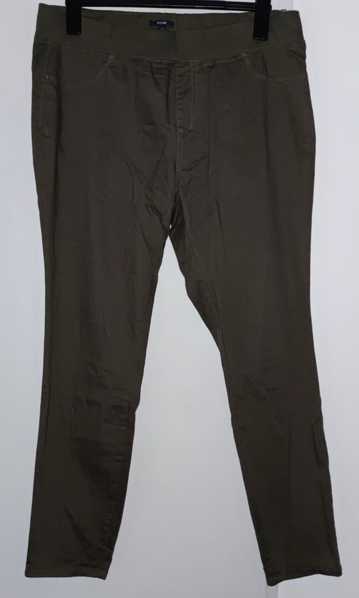 Jean kaki femme Kiabi T50 stretch - photo numéro 5