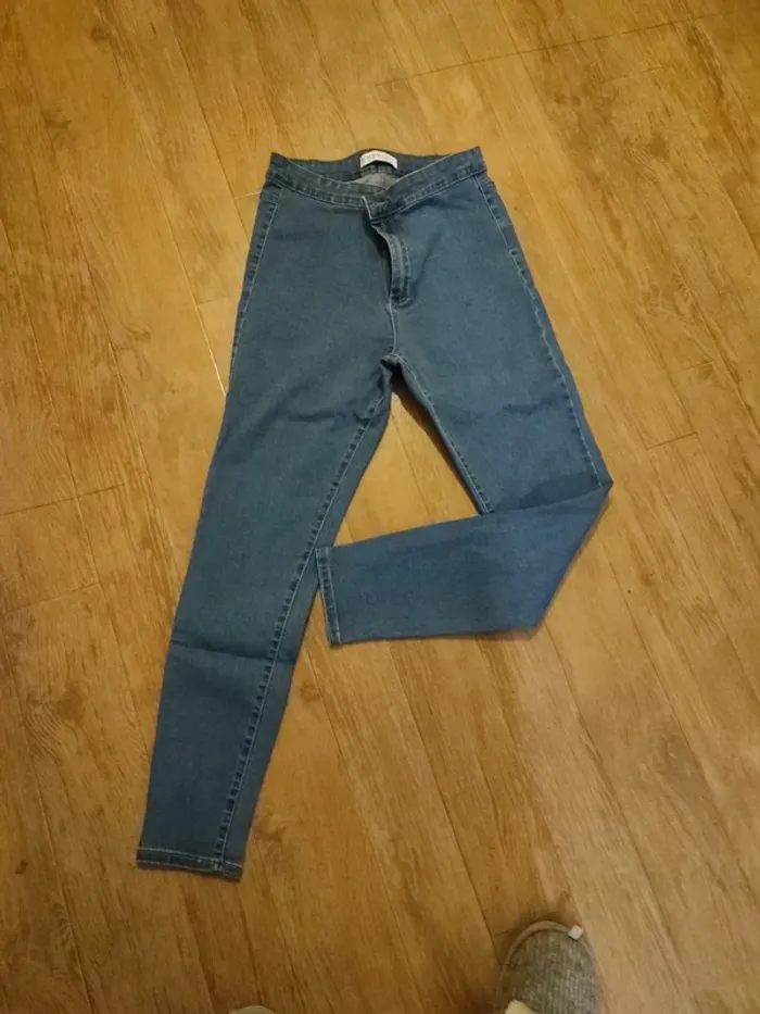 Jean skinny bleu