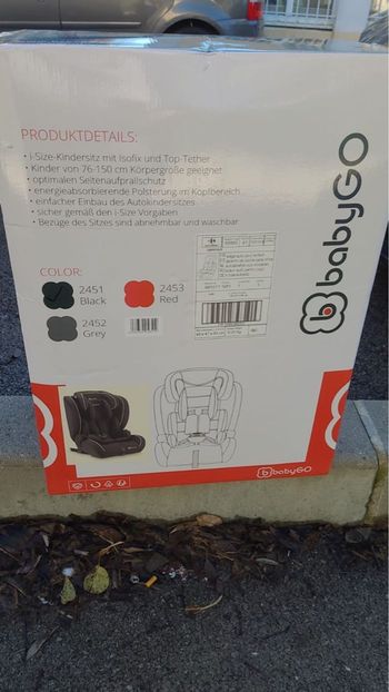 Siège auto babygo