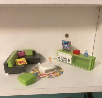Salon moderne playmobil 5584