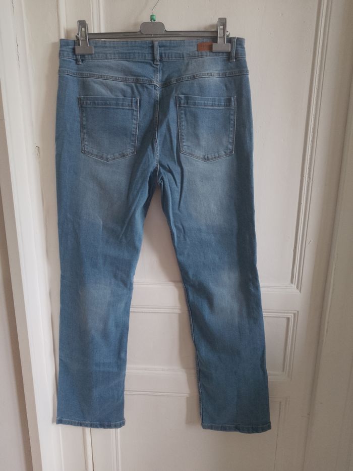 Jeans bleu clair Tissaia - photo numéro 2