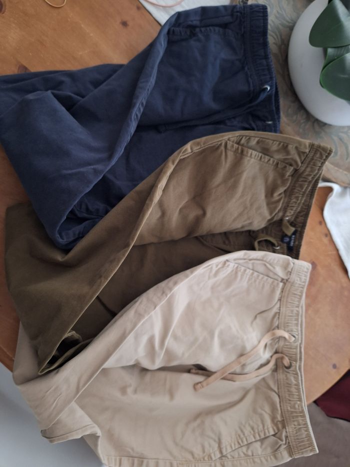 Lot pantalons toile cargo - photo numéro 2