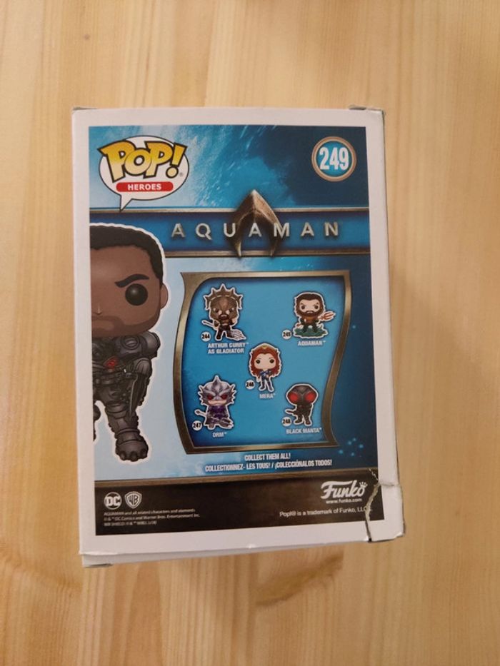 Pop! Aquaman Black manta 249 - photo numéro 3