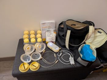Tire lait Medela Freestyle flex sur batterie