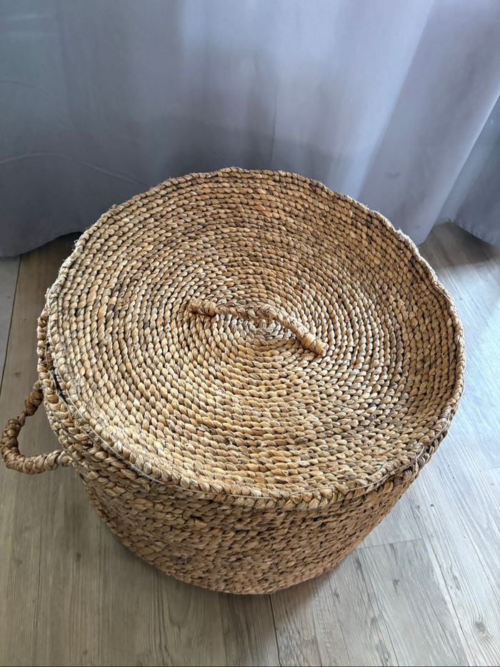 Panier en jonc de mer - photo numéro 2