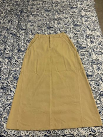 Jupe longue beige comme neuve