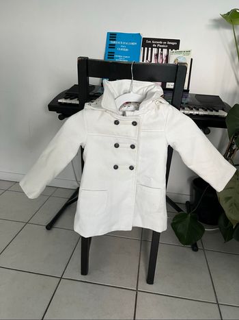 Joli manteau blanc
