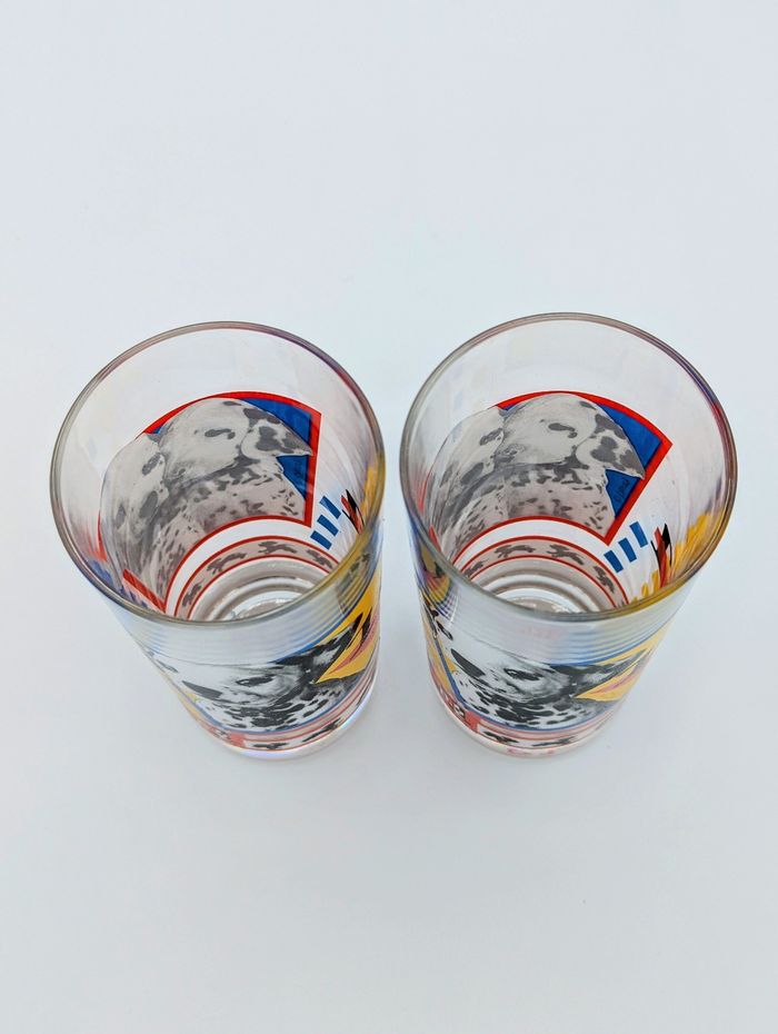Verres à eau 101 Dalmatiens le film vintage - photo numéro 3