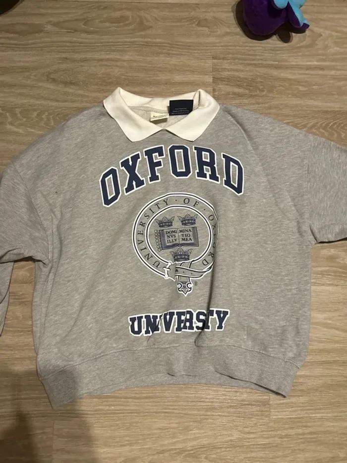 Pull Oxford pull and bear taille S