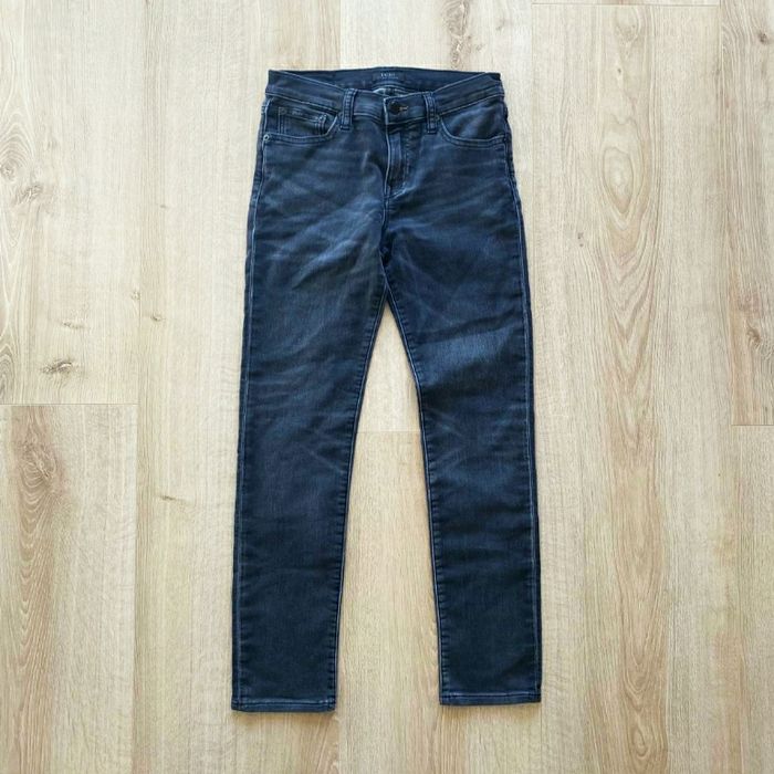 Polo Ralph Lauren Slim Jeans Noir Femme Exclusive Vintage Eldridge Skinny N°14 Collection (Taille XS) - photo numéro 2