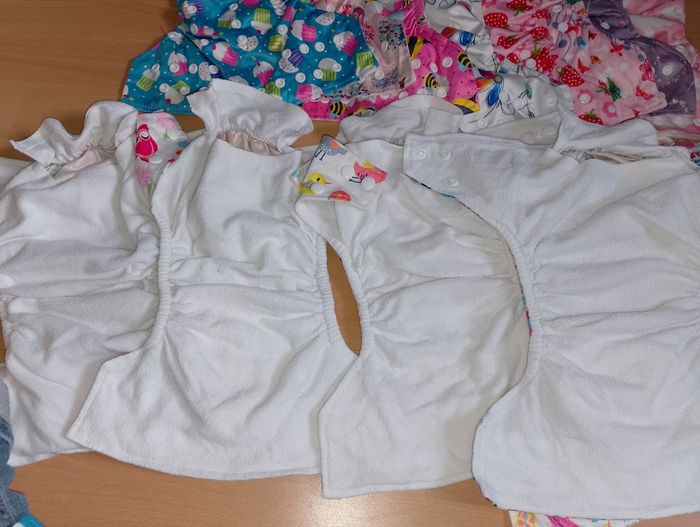 Couche lavable évolutive avec son insert microfibre Babyland - photo numéro 8