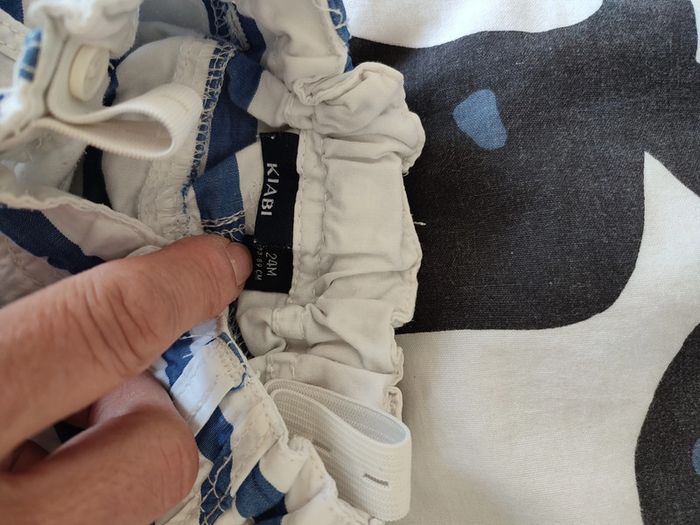 Short type marinière 24 mois Kiabi - photo numéro 3