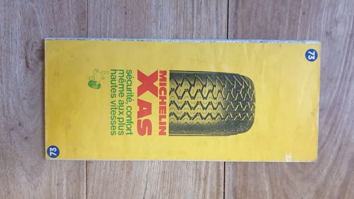 Vintage carte routière Michelin France Clermont-Ferrand Lyon - photo numéro 2