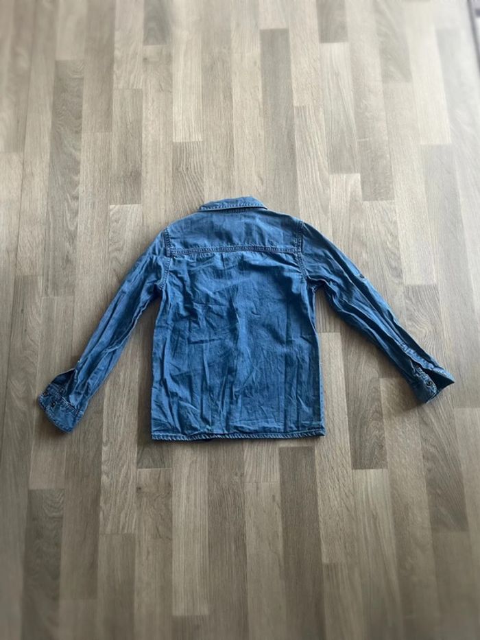 Chemise en jeans 7 / 8 ans - photo numéro 2