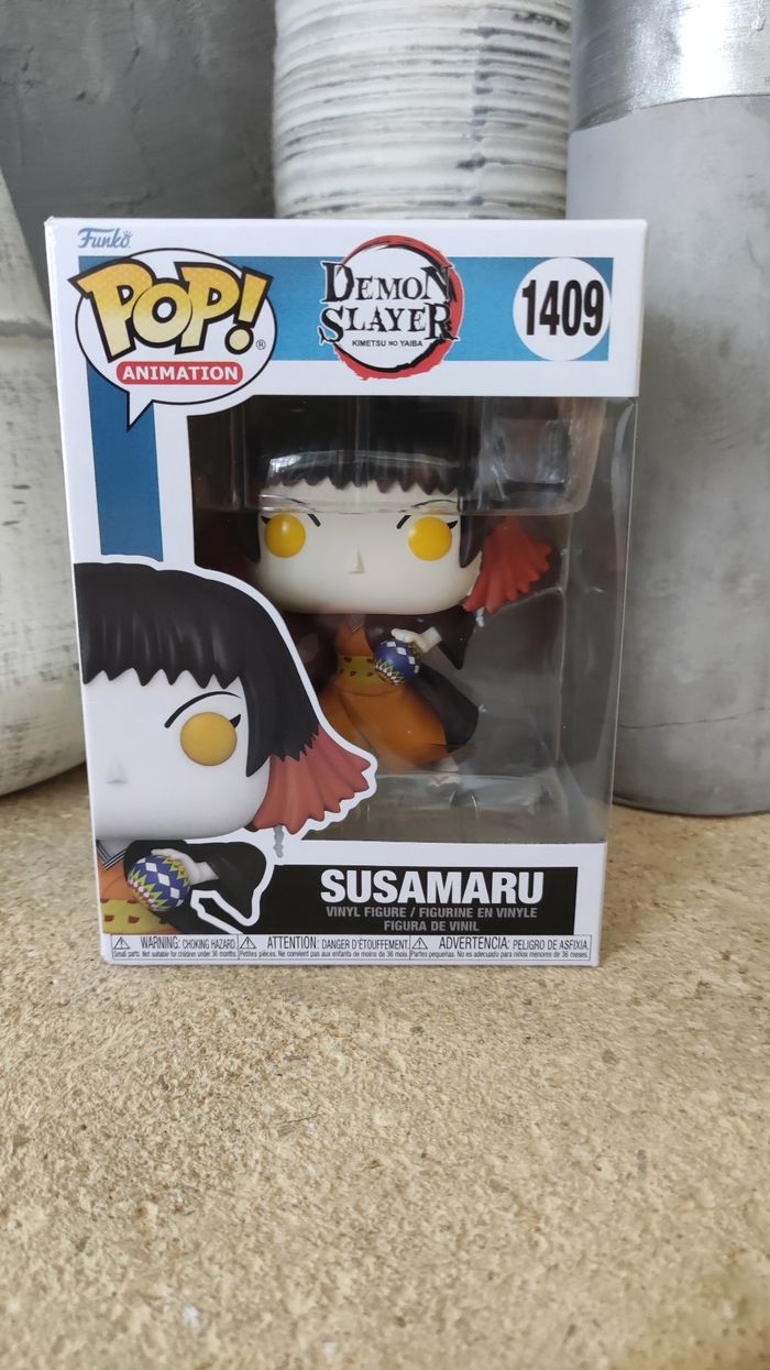 Pop démon slayer susamaru numéro 1409 marque Funko - photo numéro 7