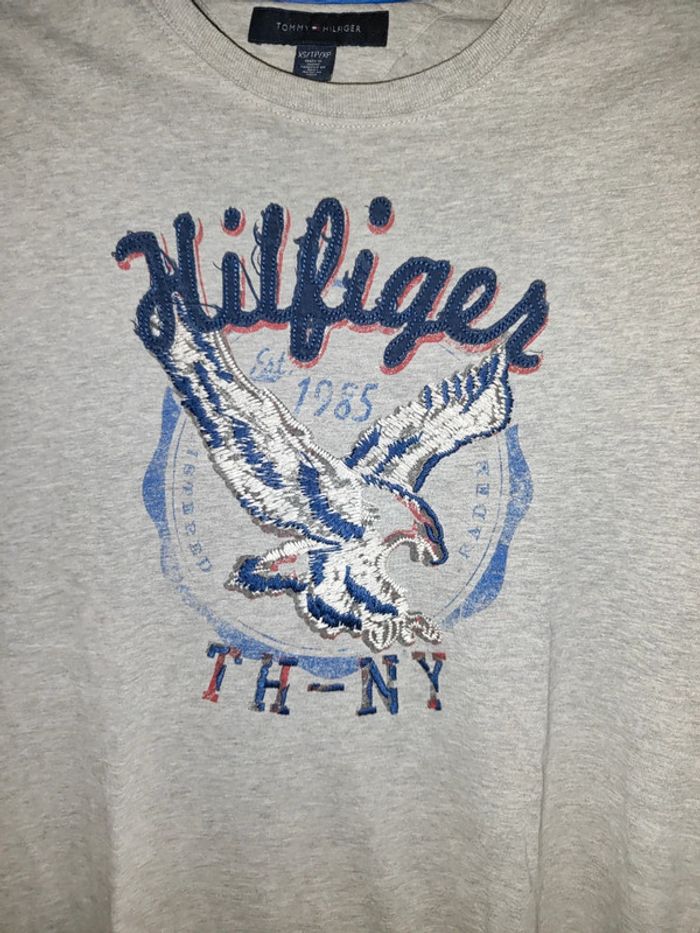 T-shirt gris aigle - photo numéro 3