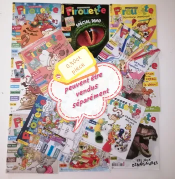 Lot de 13 magasines  "Pirouette"