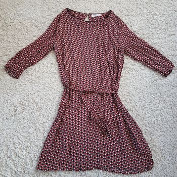 Robe tunique imprimée losanges