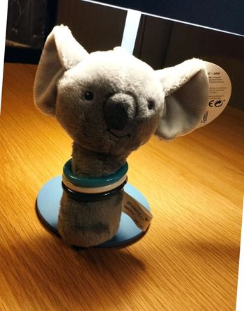 Peluche / hochet "cui cui" Koala Dreambee. neuf avec étiquette