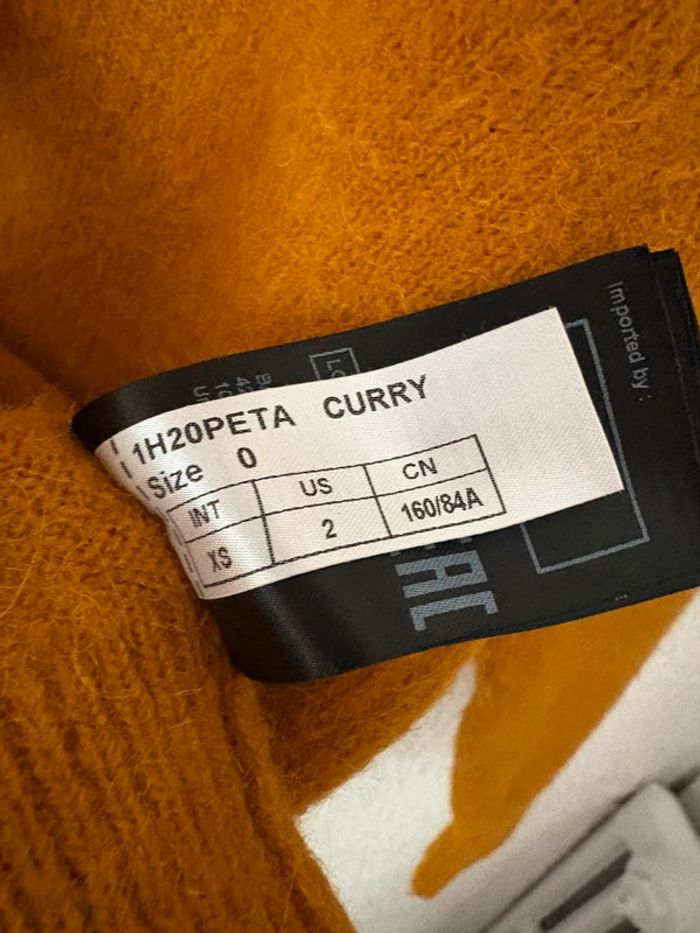 Pull Ba&sh Pétale curry / taille XS - photo numéro 6