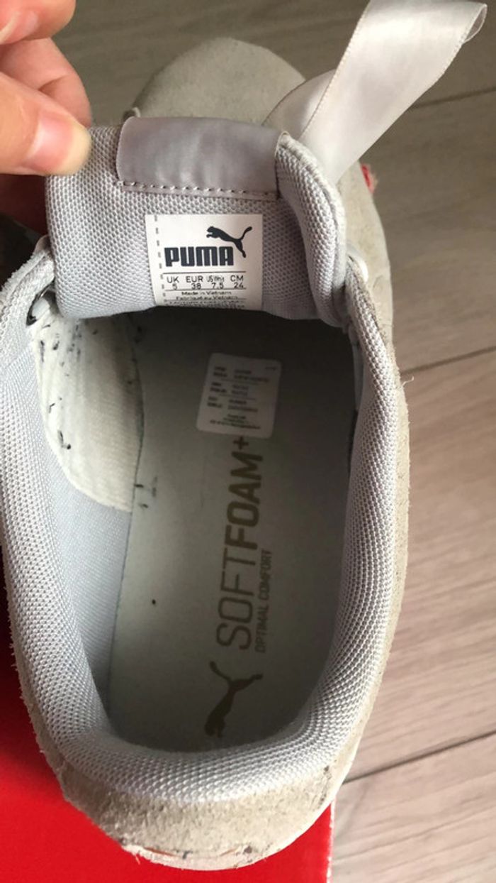 Basket Puma Vikky grise - photo numéro 3