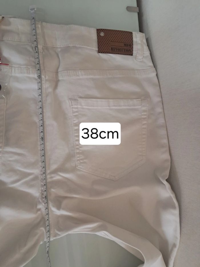 Md'M jean été blanc T.42 neuf - photo numéro 13