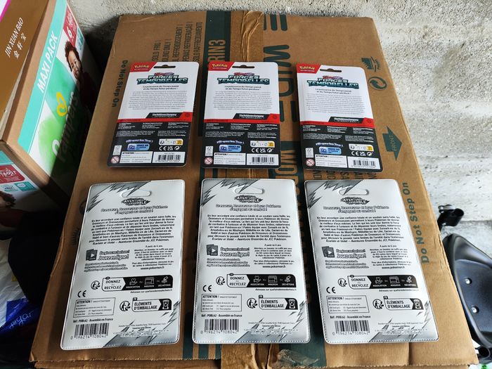 Lot de 6 blisters Pokemon - photo numéro 2
