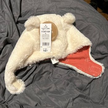 Chapka toute douce tape à l’œil 9-12 mois