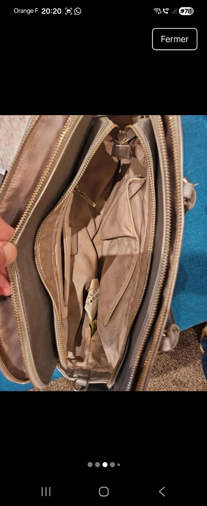 Sac a main versace jeans - photo numéro 3