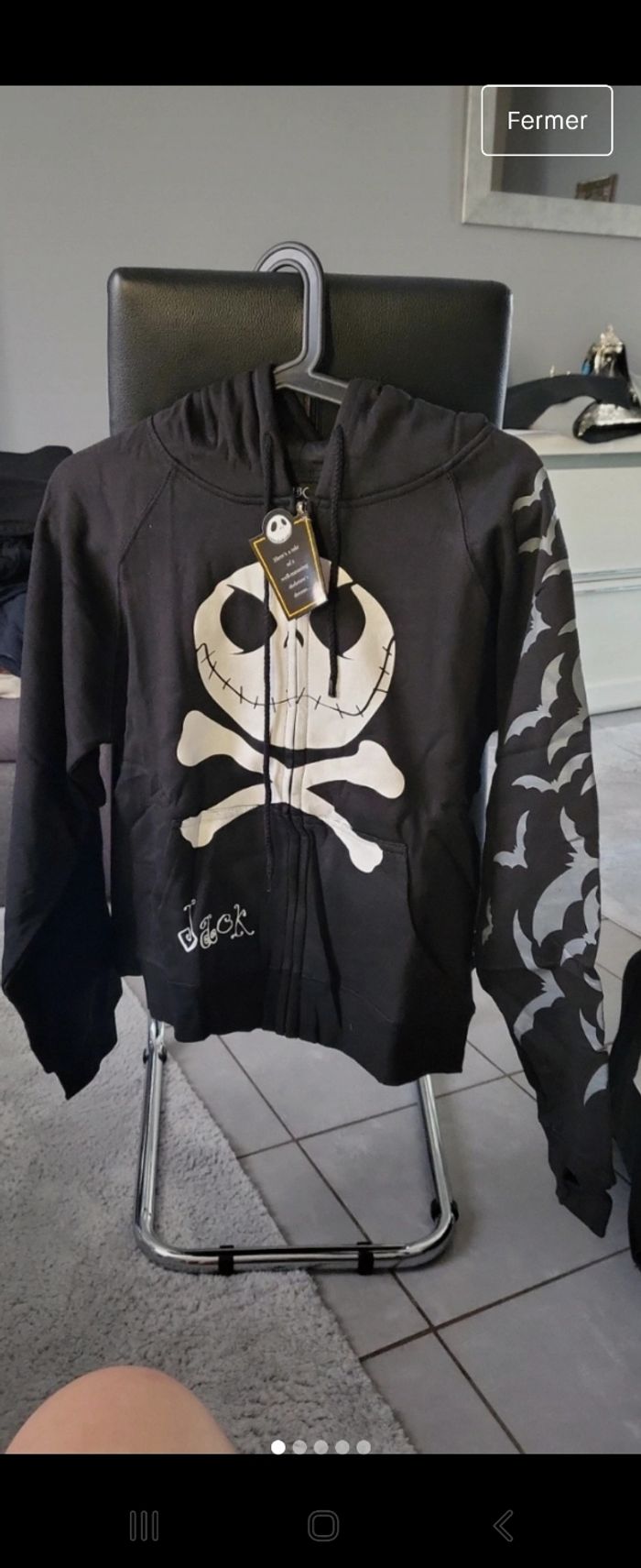 Veste à capuche monsieur jack