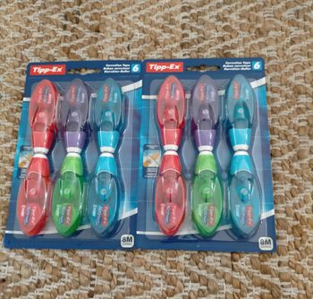 Lot ruban correcteur tipp ex