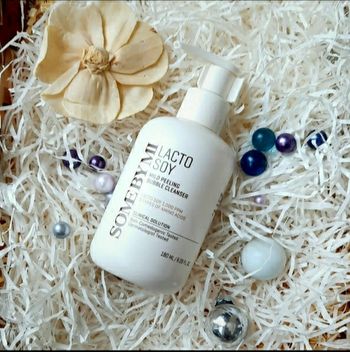 Nettoyant moussant doux au lacto-soja