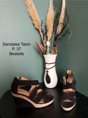 sandales talons P.37