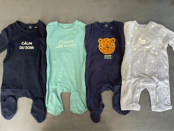 Lot de 4 pyjamas