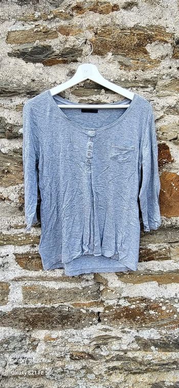 Pull manche retroussable