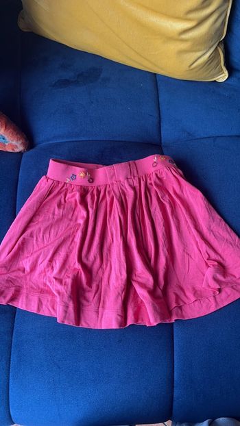 Jupe rose sergent major