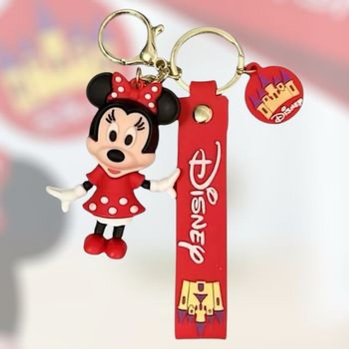 Porte clés Minnie en silicone - photo numéro 3